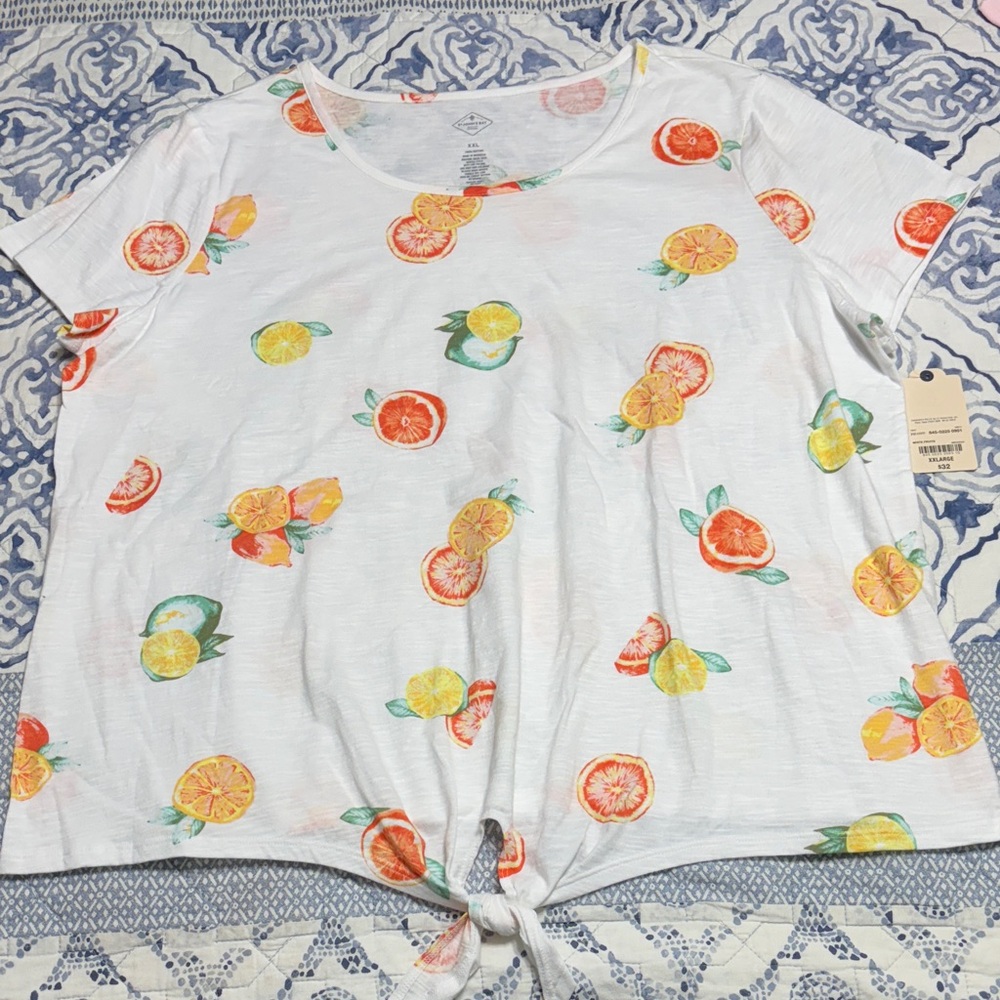Fruit Print Women’s Shirt